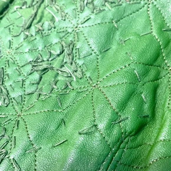 Peter Nygard Green Embroidered Blazer - Picture 15 of 16